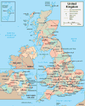 UK political map