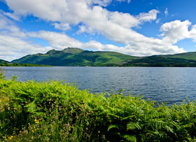 the bonnie banks of Loch Lomond, Scotland