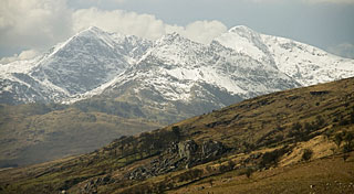 summit of Mount Snowdon, Wales